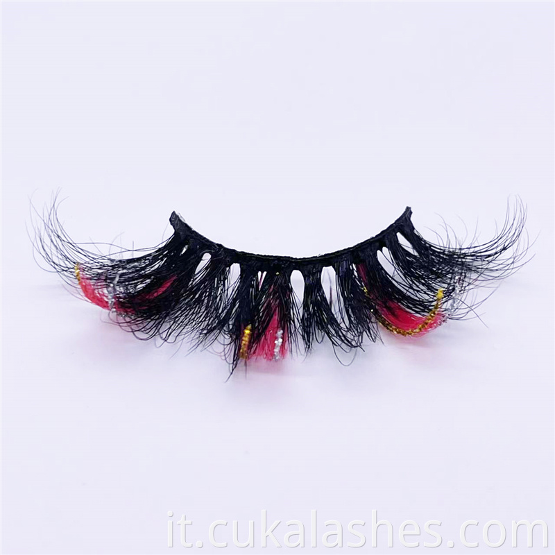 Mink Glitter Eyelashes